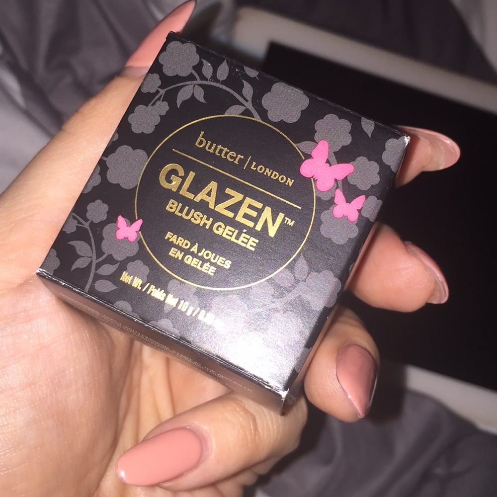 Butter London glazen blush gel new in sparkle